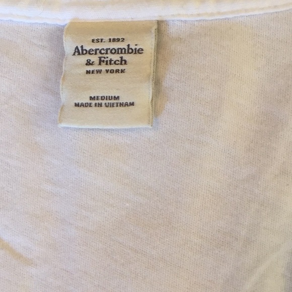 LOT 3 Abercrombie & Fitch T-Shirts V Neck Tank Top - Picture 5 of 7